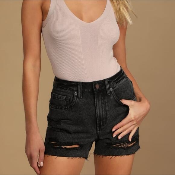 NWT O'Neill Hi-Rise Shorts - Picture 2 of 10